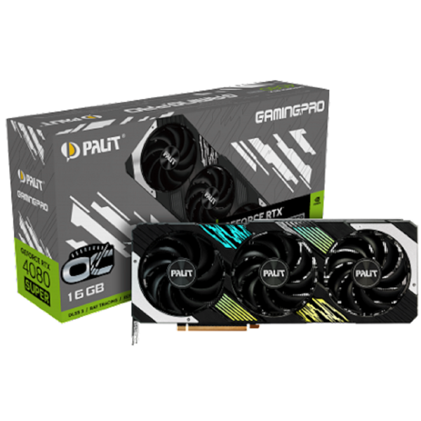 Palit NED408S019T2-1032A, Gaming RTX4080, 16GB, 256bit, HDMI, DP, Black