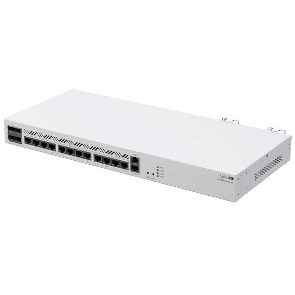 Mikrotik CCR2116-12G-4S+, Router, White