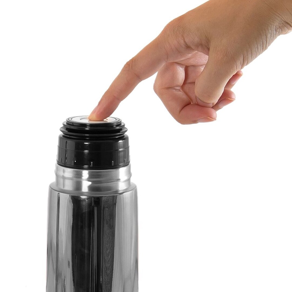 თერმო ბოთლი + თერმოსი Miniland 89258, Thermo Bottle + Thermos, Silver