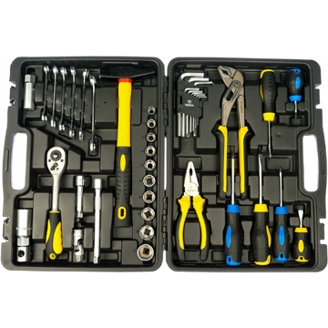 ხელსაწყოების ნაკრები Topex 38D225, 41Pcs Tool Set, Silver