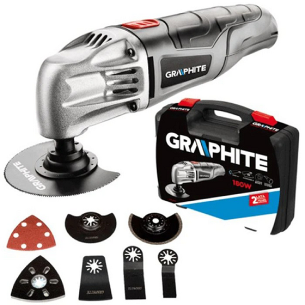 Graphite 59G020, 180W, 20000Rpm, Grey