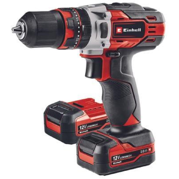 Einhell TE-CD 12/1 Li-i, Black/Red