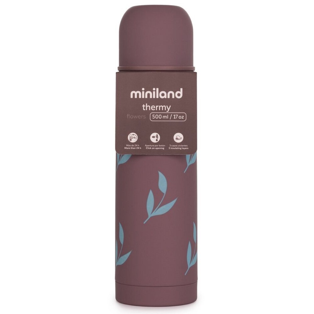 Miniland 89435, 0.5L, Thermos, Flowers