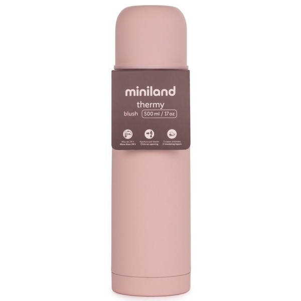 თერმოსი Miniland 89434, 500ML, Thermos, Blush