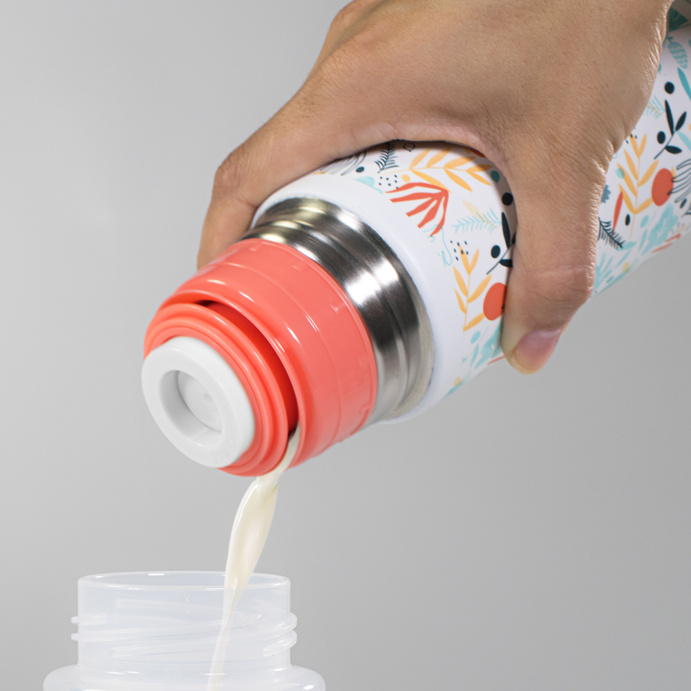 Miniland 89351 Silky, 0.5L, Thermos, Mediterranean