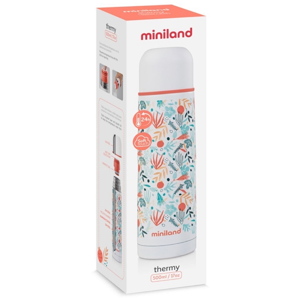 თერმოსი Miniland 89351 Silky, 500ML, Thermos, Mediterranean