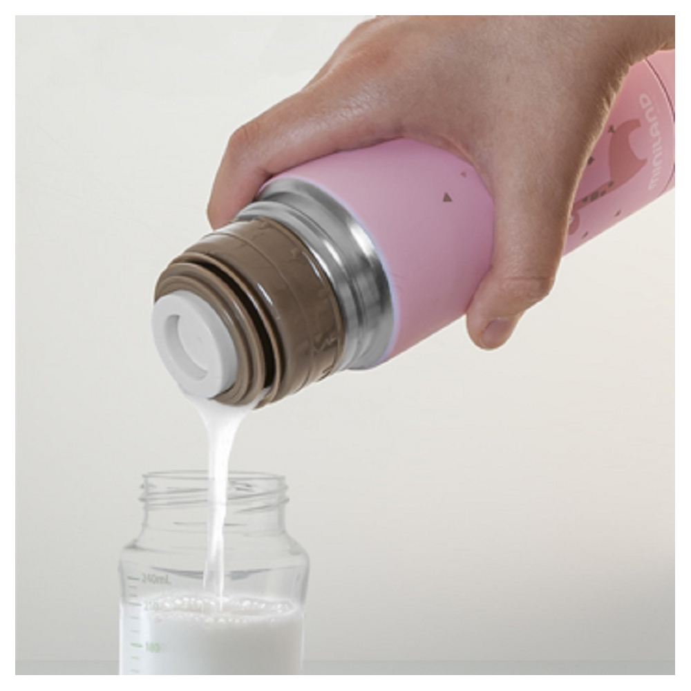 თერმოსი Miniland 89217 Silky, 350ML, Thermos, Roze