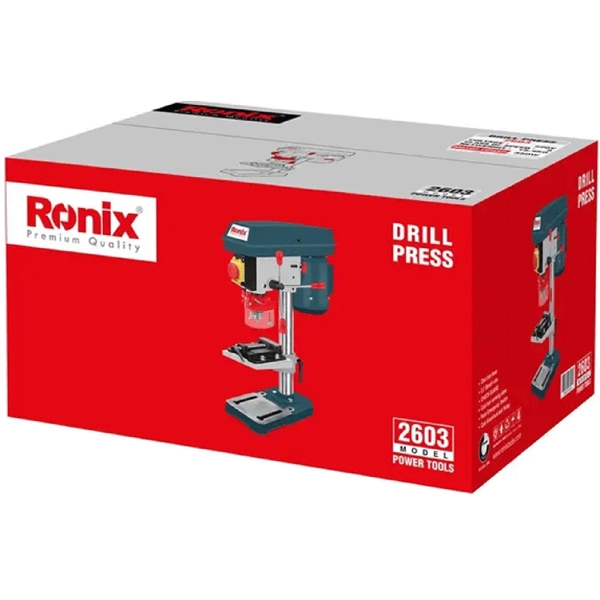 საბურღი ჩარხი Ronix 2603, 350W, 16mm, Column Drill, Blue