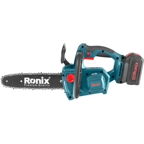 უსადენო ხერხი Ronix 8651, Cordless Chainsaw, Blue