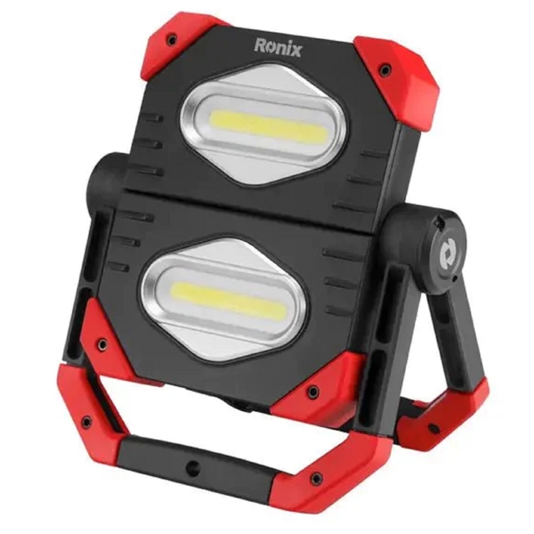 LED პროჟექტორი Ronix RH-4277, LED Spotlight, Black/Red