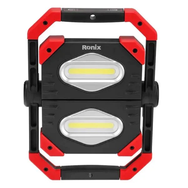 LED პროჟექტორი Ronix RH-4277, LED Spotlight, Black/Red