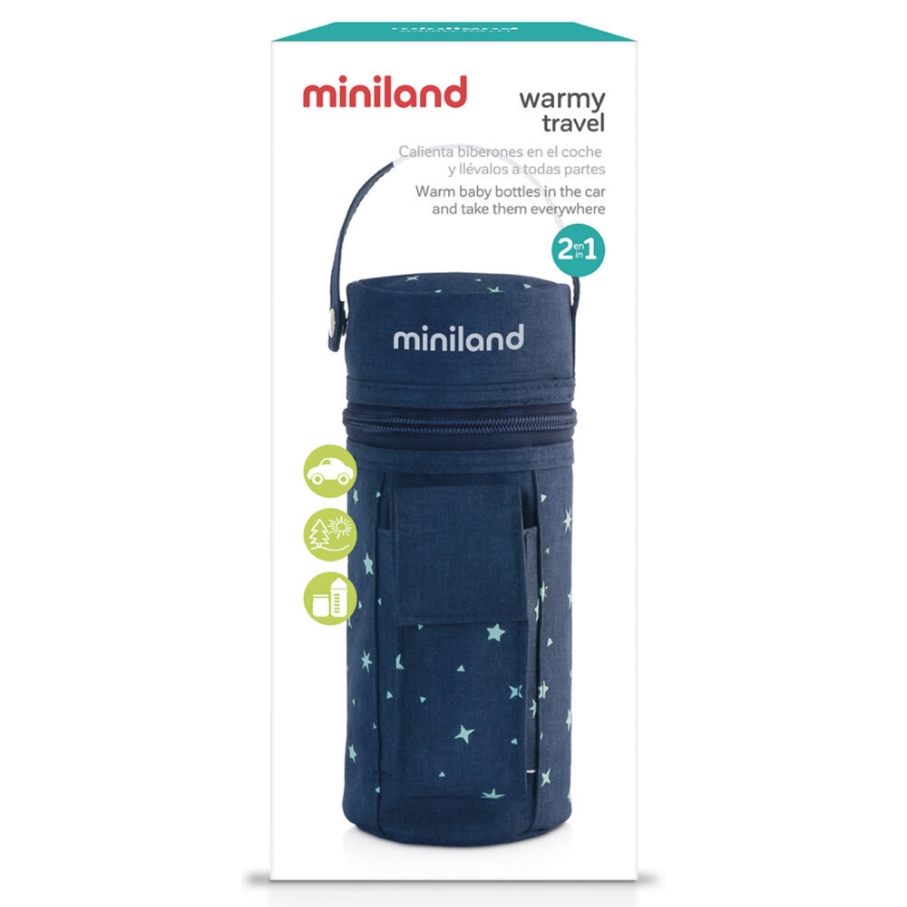 ბოთლის გამათბობელი Miniland 89231 Warmy Denim, Bottle Warmer, Blue