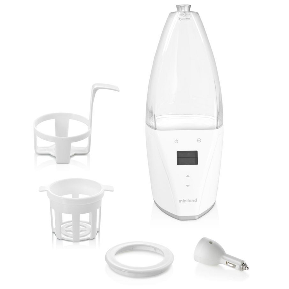 ბოთლის გამათბობელი და სტერილიზატორი Miniland 89150 Warmy Advanced, Bottle Warmer, White