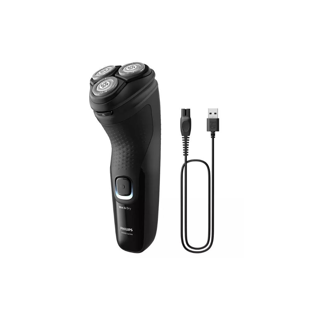 Philips X3051/00, Electric Shaver, Black