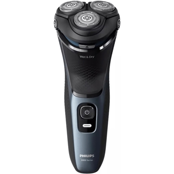 წვერსაპარსი Philips S3144/00, Electric Shaver, Black/Blue