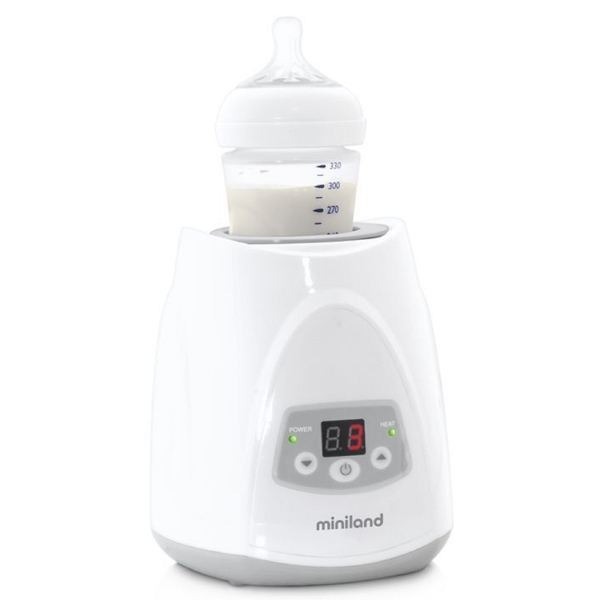 Miniland 89205 Warmyplus Digy, Bottle Warmer, White