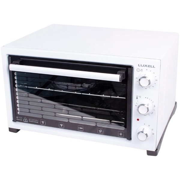 ელექტრო ღუმელი Luxell MO-36W WHITE, 1420W, 36L, Electric Oven, White