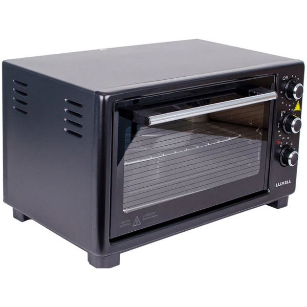 Luxell N46KMBO BLACK NEKD, 1800W, 46L, Electric Oven, Black