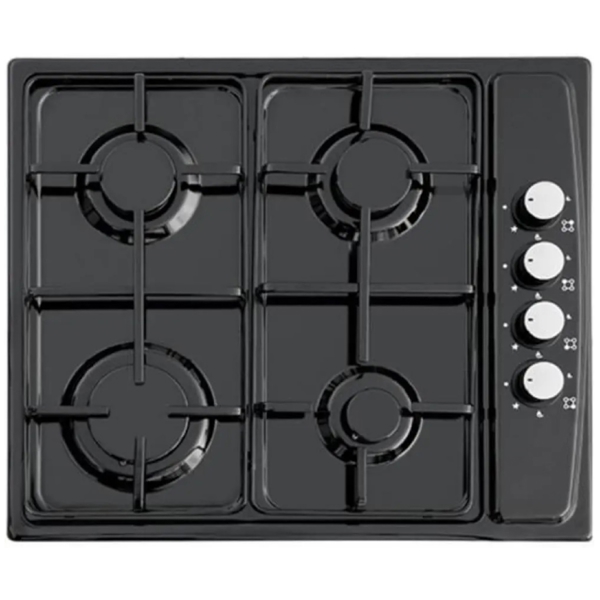 ჩასაშენებელი ქურის ზედაპირი Luxell LX 410 BLACK, Built-in, Black