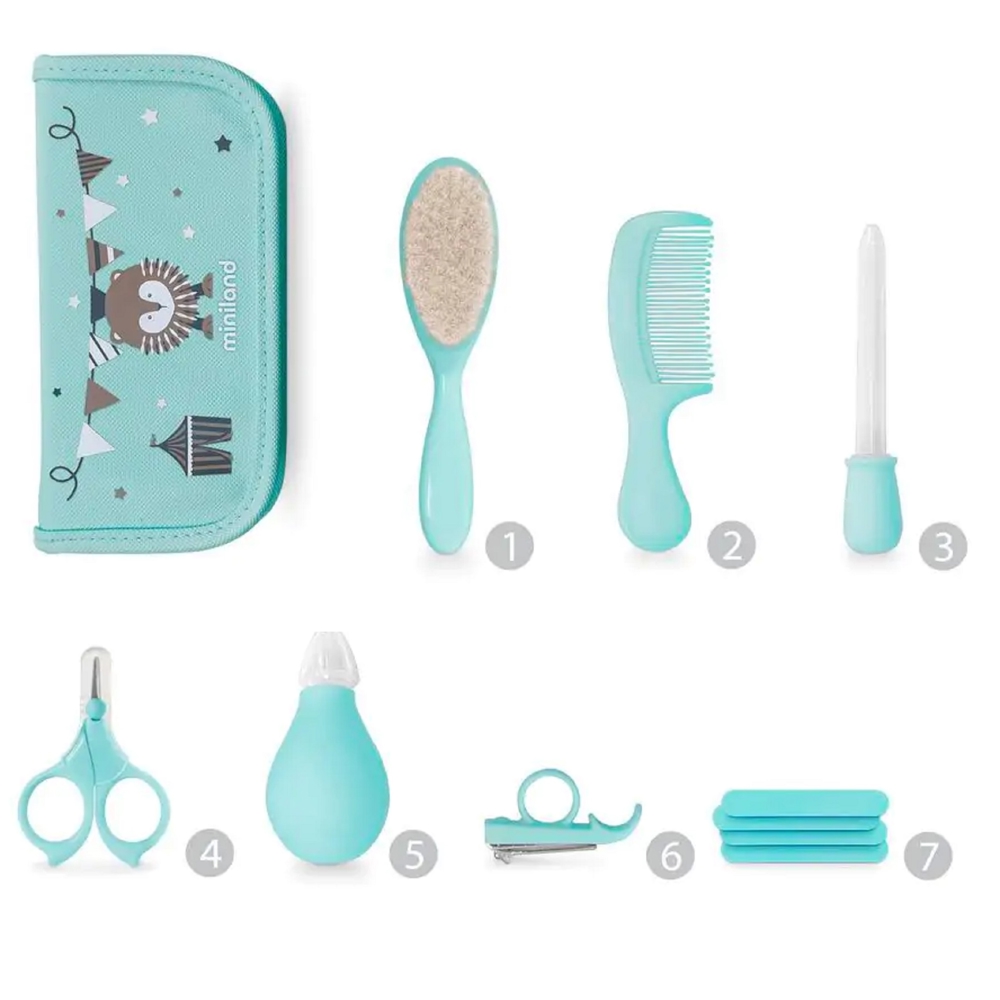 ბავშვის მოვლის ნაკრები Miniland 89143, Baby Kit, Azure