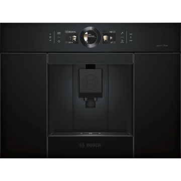 Bosch CTL836EC6, 1600W, 2.4L, Built-in Coffee Machine, Black