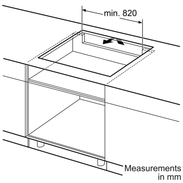 Bosch PXX995KX5E, Built-in, Black