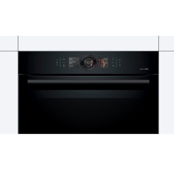 Bosch HBG8764C1, 71L, Built-In, Black