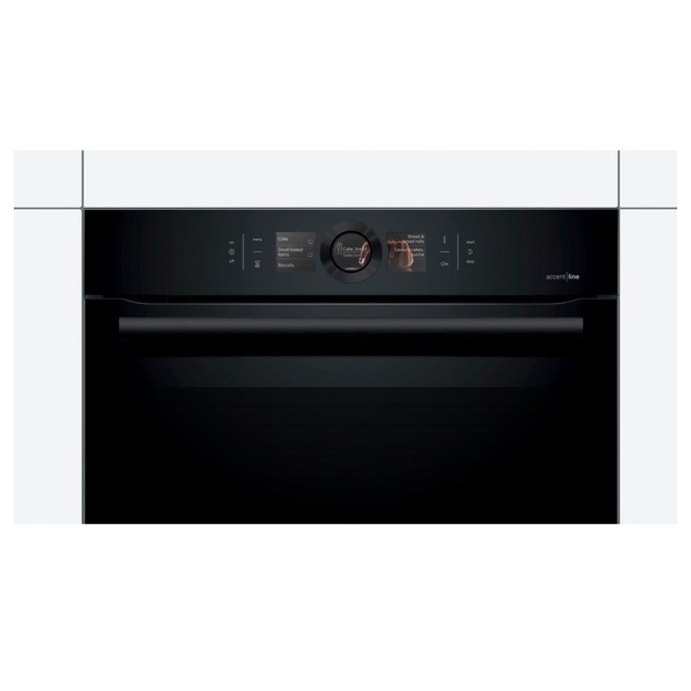 Bosch HBG8764C1, 71L, Built-In, Black