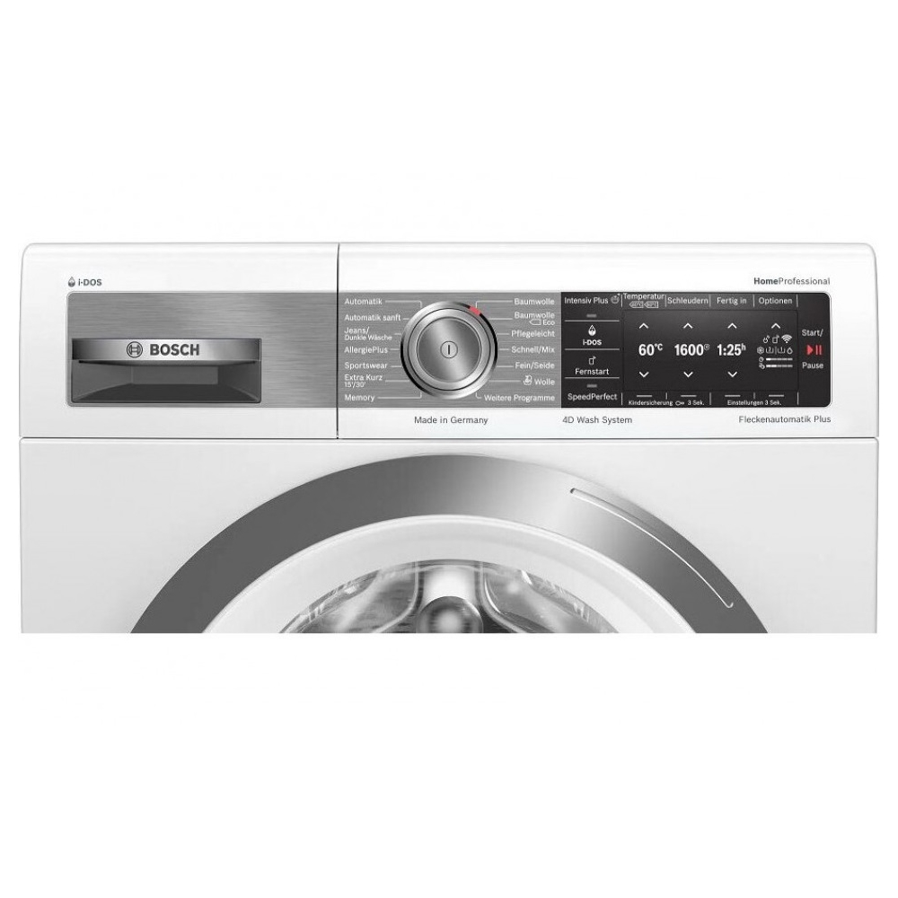 Bosch WAX32E90ME, 10Kg, A+++, 1600Rpm, Washing Machine, White