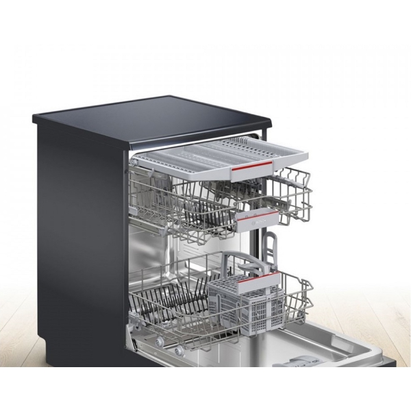 ჭურჭლის სარეცხი მანქანა Bosch SMS4HMC65Q, А++, 44dB, Dishwasher, Black