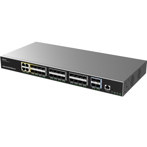 სვიჩი Grandstream GWN7831, 24-Port Gigabit, Switch, Grey