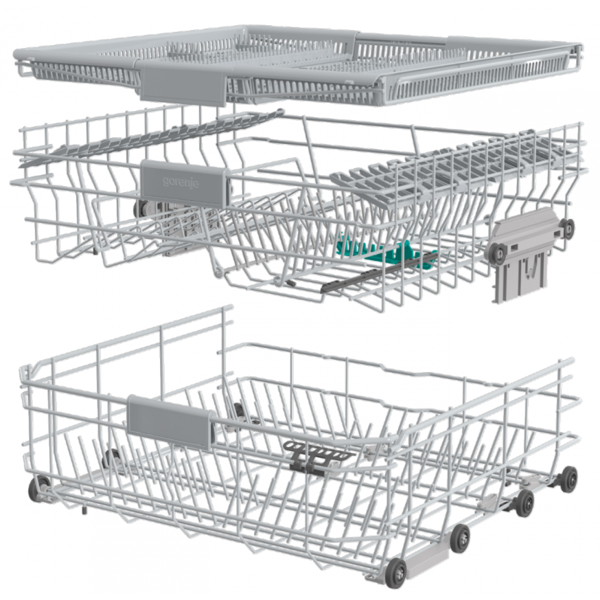 ჭურჭლის სარეცხი მანქანა Gorenje GS673C60W, C, Dishwasher, White