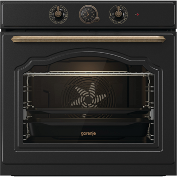 Gorenje BOS67372CLB, 77L, Built-In, Black