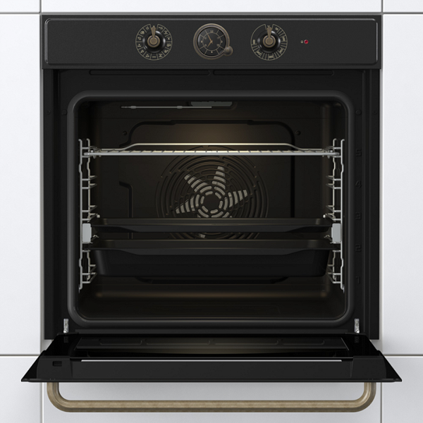 Gorenje BOS67372CLB, 77L, Built-In, Black