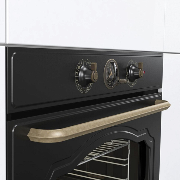 Gorenje BOS67372CLB, 77L, Built-In, Black