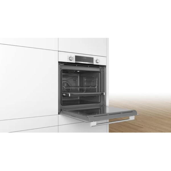 Bosch HBG517EW0R, 71L, Built-In, White