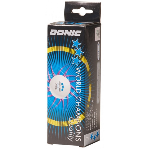 Donic 827DO550241 P40+, 3PCS