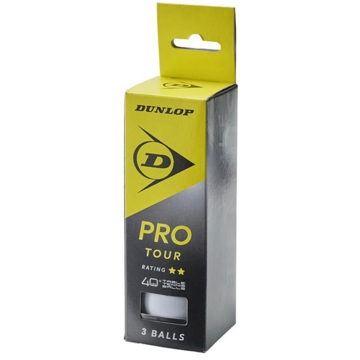 მაგიდის ტენისის ბურთი Dunlop 827DO679348N D TT BL 40+ PRO TOUR, 3PCS