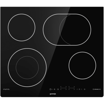 Gorenje ECT643SYB, Built-in, Black