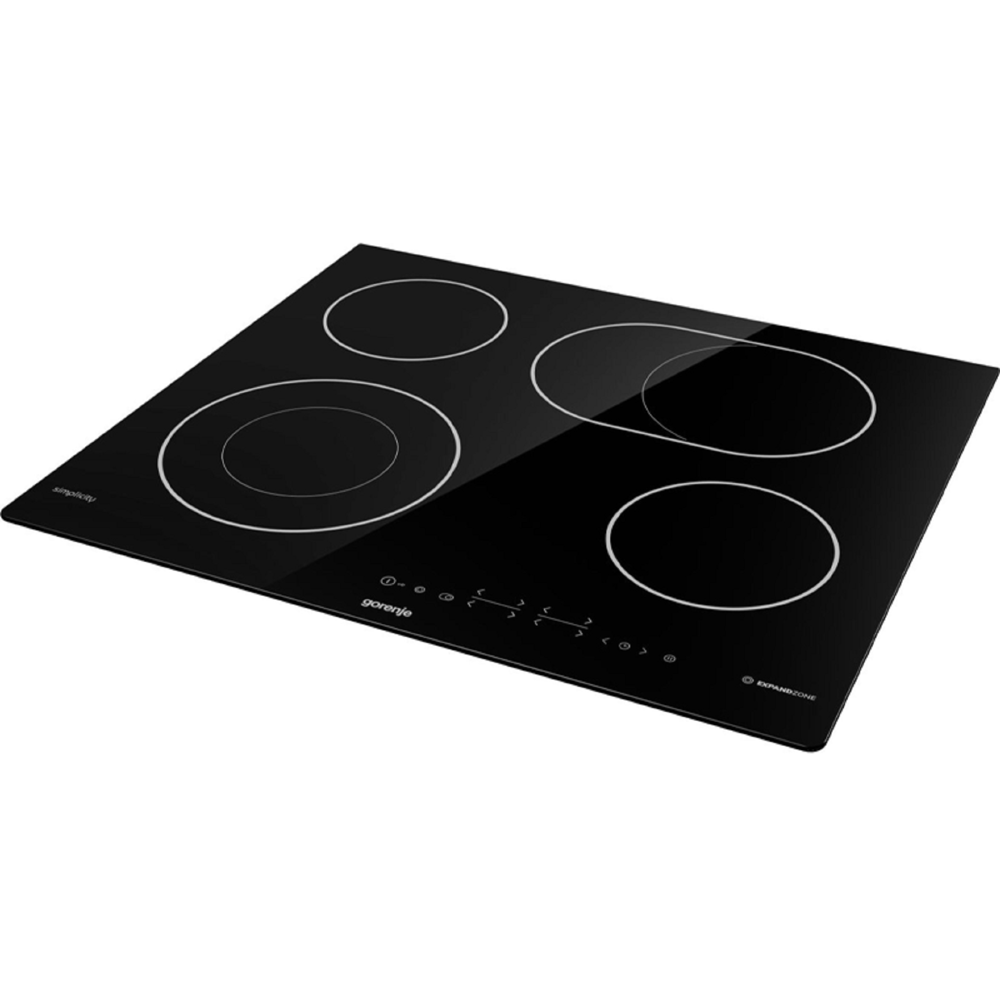 Built-in electric Cooktop Gorenje ECT643SYB, Black