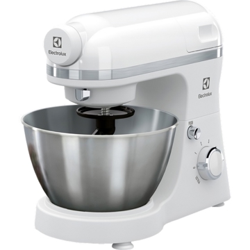 Electrolux EKM3710, 800W, 4L, Food Processor, White/Silver