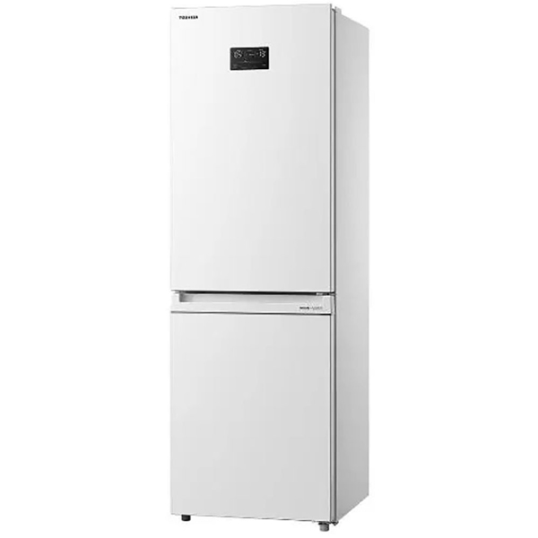 მაცივარი Toshiba GR-RB449WE-PMJ(51), 320L, No Frost, Refrigerator, White