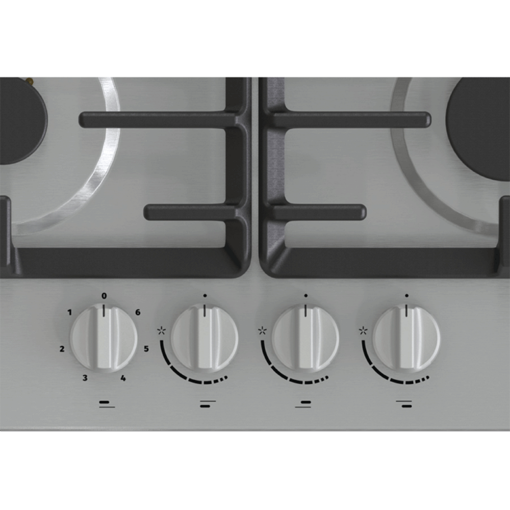 Built-in combined Cooktop Gorenje GE681X, Built-in, Silver