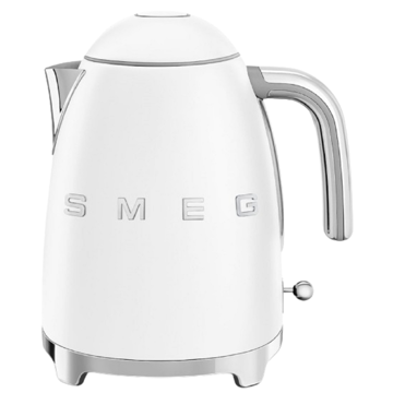 ელექტრო ჩაიდანი Smeg KLF03WHMEU, 2400W, 1.7L, Electric Kettle, White