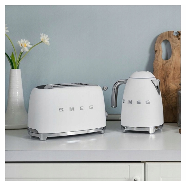 ტოსტერი Smeg TSF01WHMEU, 950W, Toaster, White