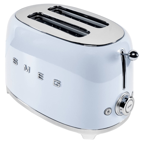 ტოსტერი Smeg TSF01PBEU, 950W, Toaster, Blue