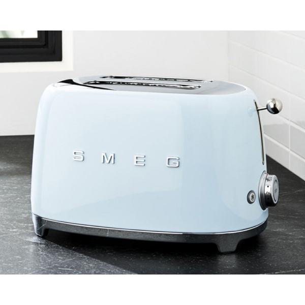 ტოსტერი Smeg TSF01PBEU, 950W, Toaster, Blue