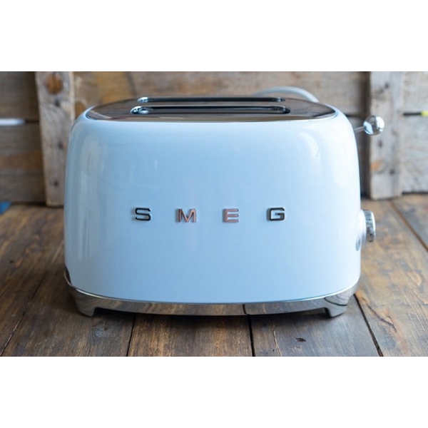 ტოსტერი Smeg TSF01PBEU, 950W, Toaster, Blue