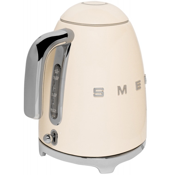 Smeg KLF03CREU, 2400W, 1.7L, Electric Kettle, Beige