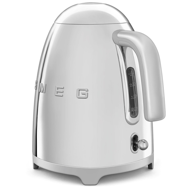 ელექტრო ჩაიდანი Smeg KLF03SSEU, 2400W, 1.7L, Electric Kettle, Stainless Steel